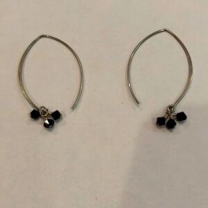 Silpada sterling silver earrings, unworn
